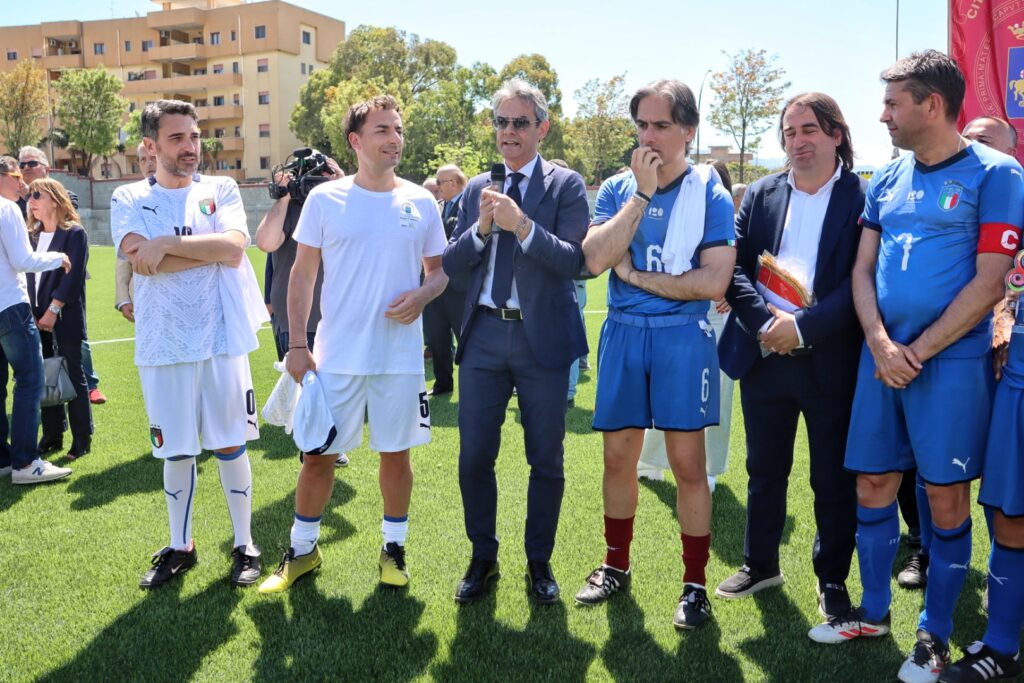 Inaugurazione campo di Ciccarello