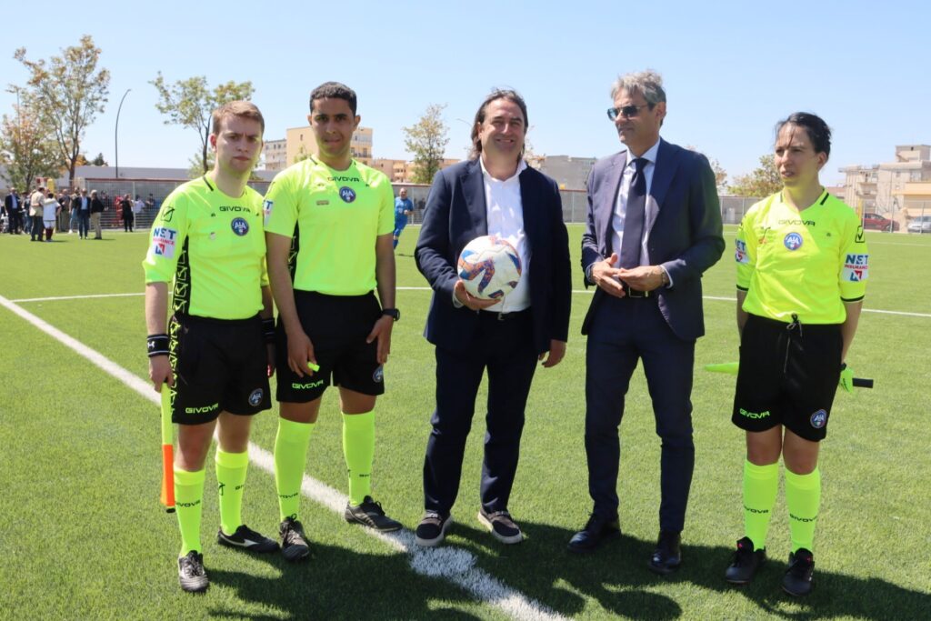 Inaugurazione campo di Ciccarello