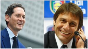 John Elkann e Antonio Conte