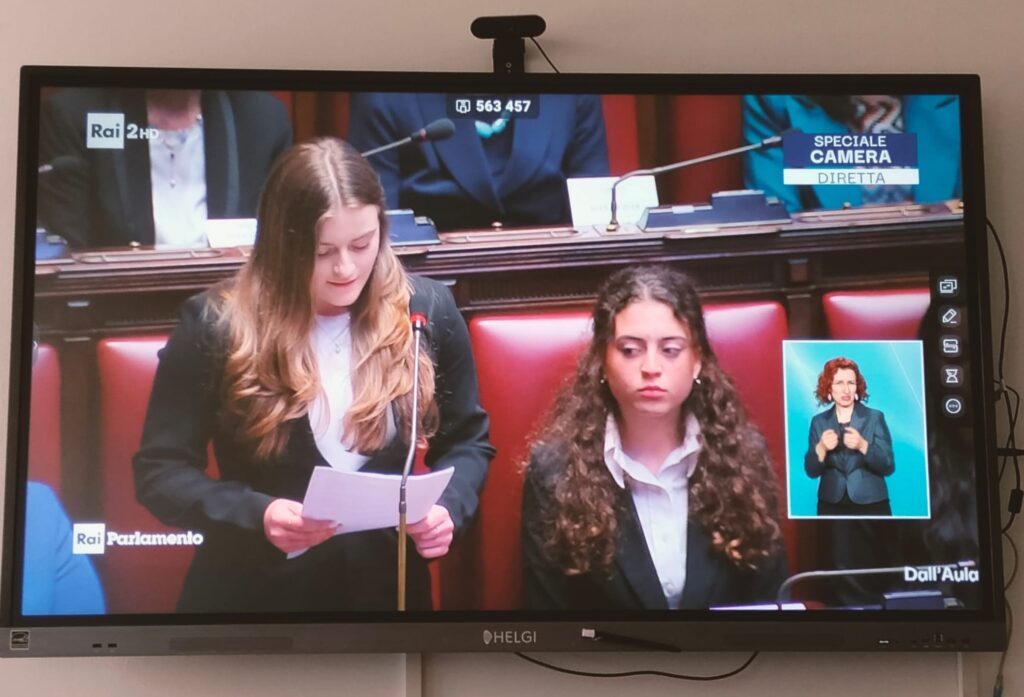Liceo Tommaso Gullì premiato a Montecitorio