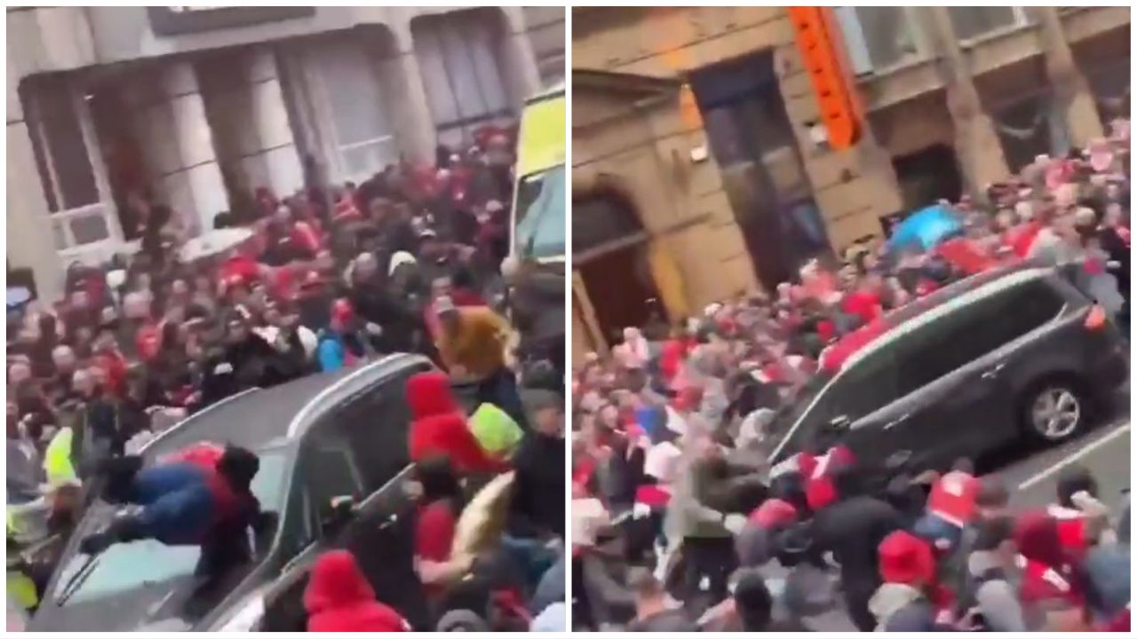 Liverpool auto travolge tifosi