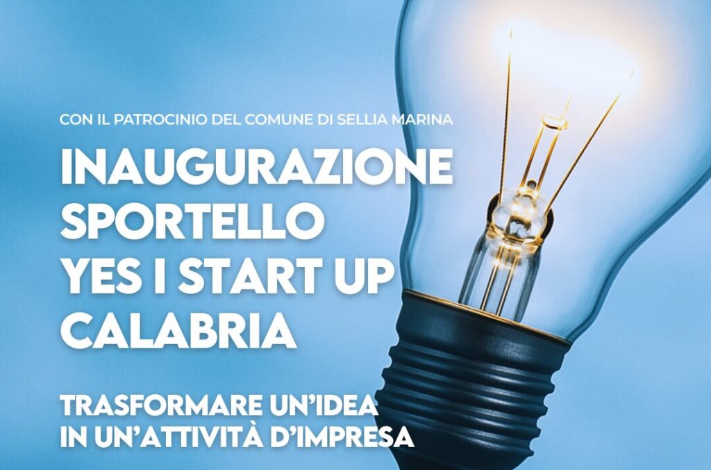 Locandina inaugurazione sportello YISUC