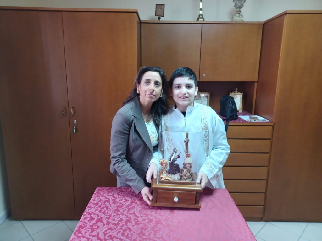 Messa Montebello e Masella reliquia Santa Rita