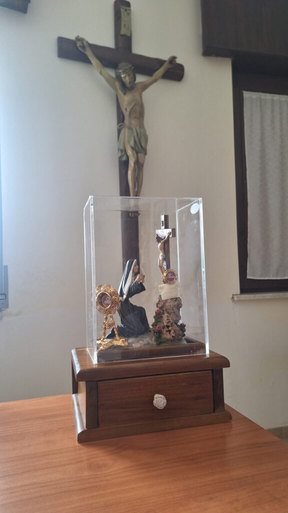 Messa Montebello e Masella reliquia Santa Rita