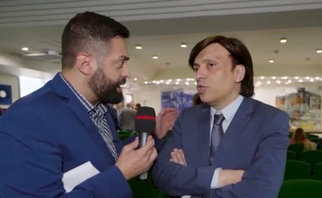 Michele Mac e Anton Giulio Grande servizio striscina la notizia calabria film commission