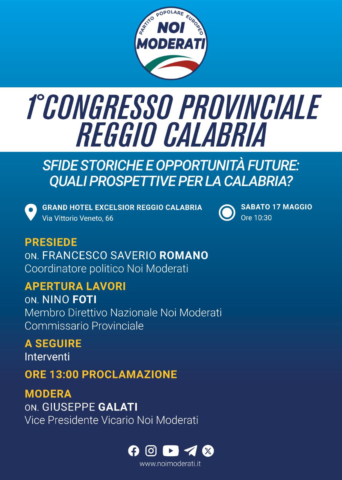 Noi Moderati reggio calabria