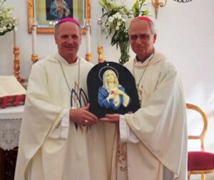 Papa Leone XIV a Siracusa un anno fa per Madonna delle lacrime
