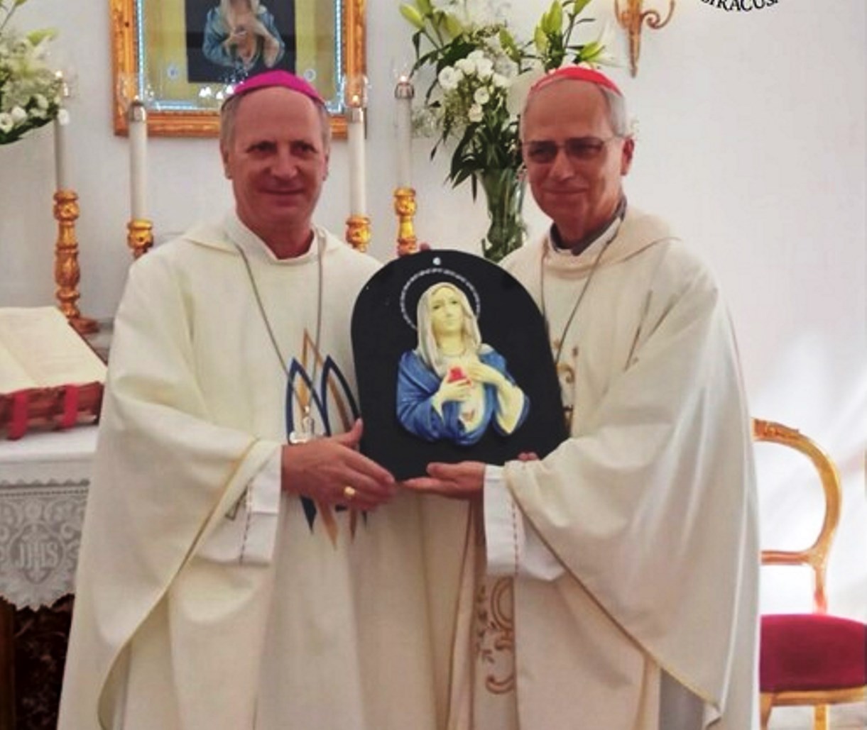 Papa Leone XIV a Siracusa un anno fa per Madonna delle lacrime