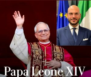 Papa Leone XIV e Lorenzo Festicini