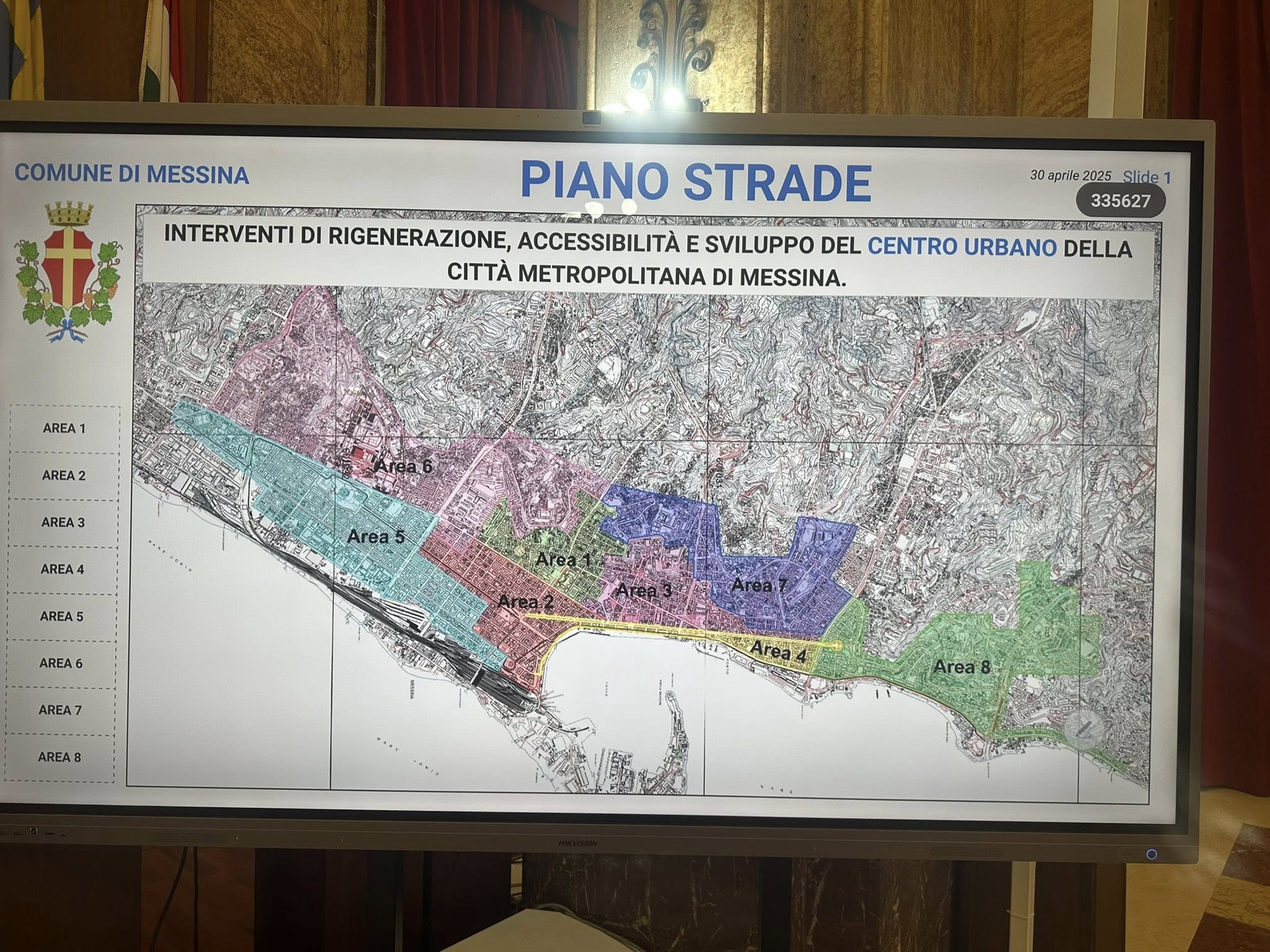 Piano Strade Messina