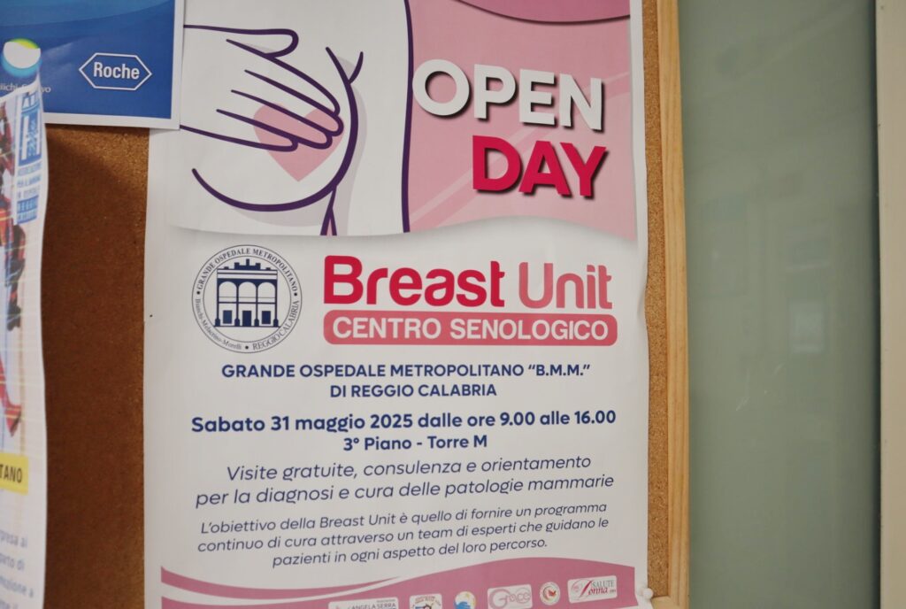 Presentazione giornata sensibilizzazione patologie seno GOM Reggio Calabria