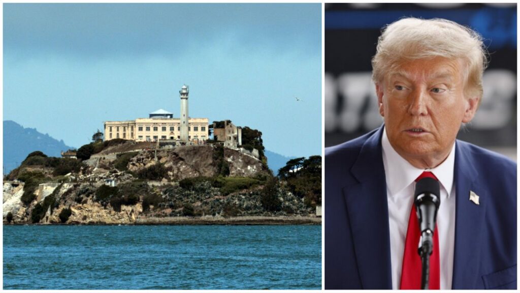 Prigione Alcatraz Donald Trump