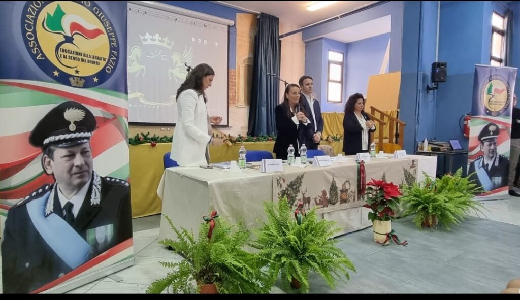 Progetto Riscopriamo i valori Associazione Colonello Cosimo Giuseppe Fazio