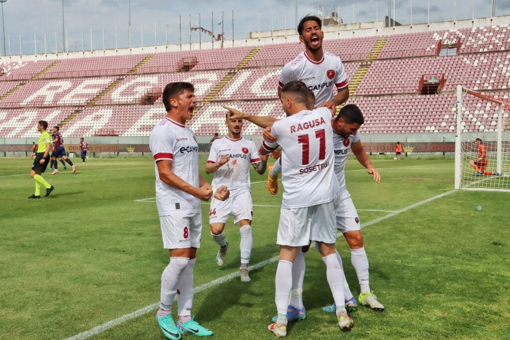 Reggina-Vibonese esultanza