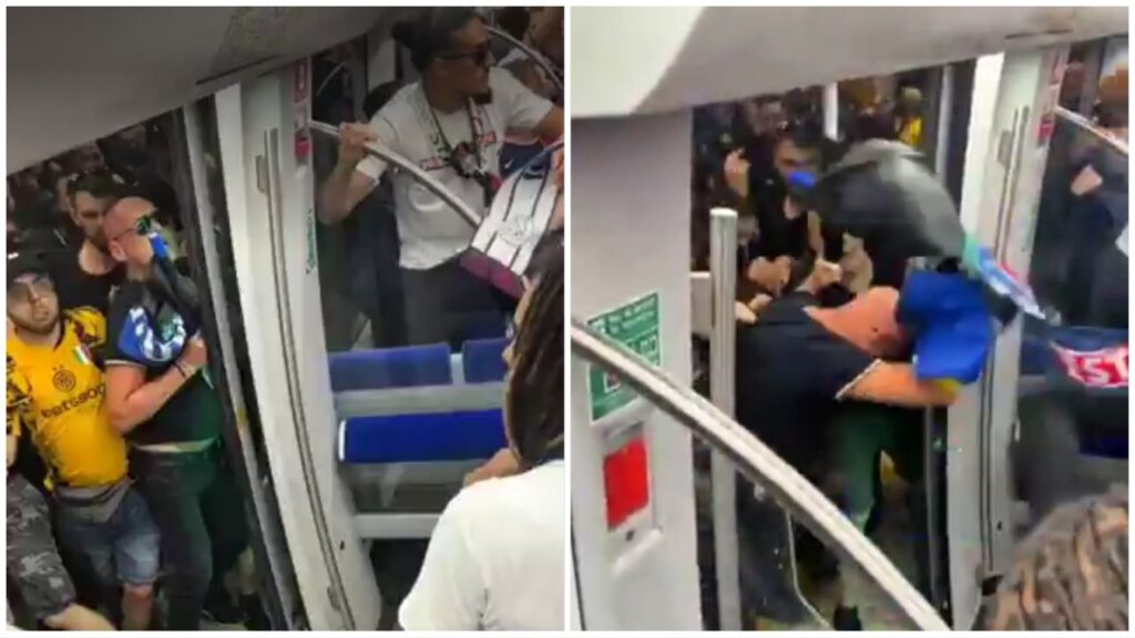 Rissa ultras PSG-Inter