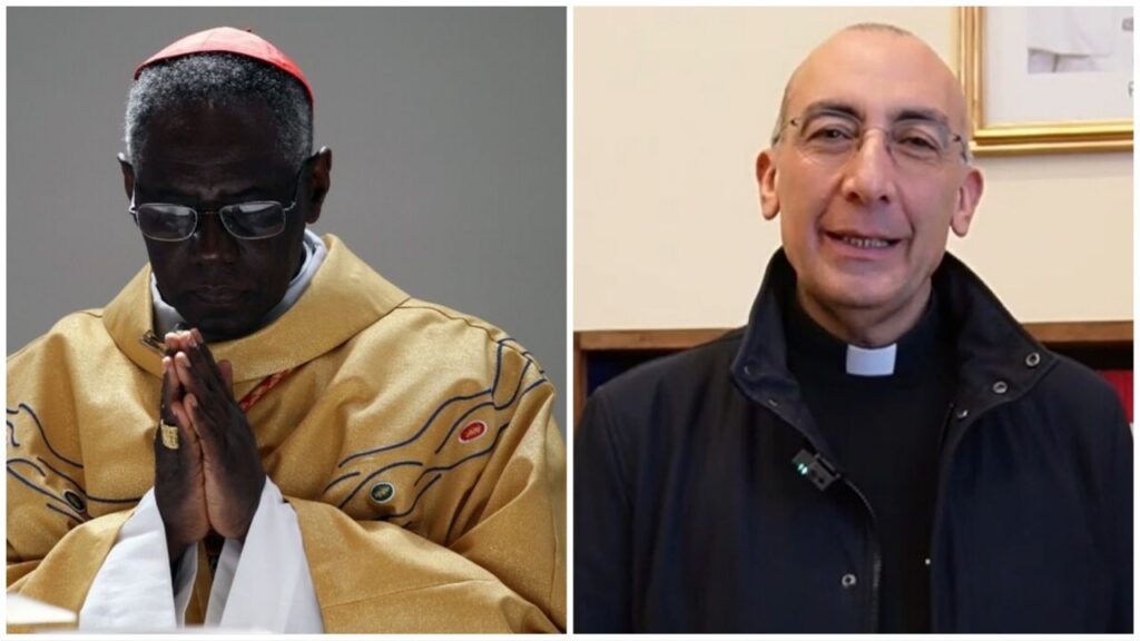 Robert Sarah e Baldassare Reina