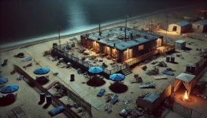 Stabilimento balneare oggetto di atti vandalici