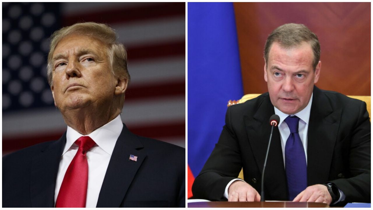 Trump e Medvedev