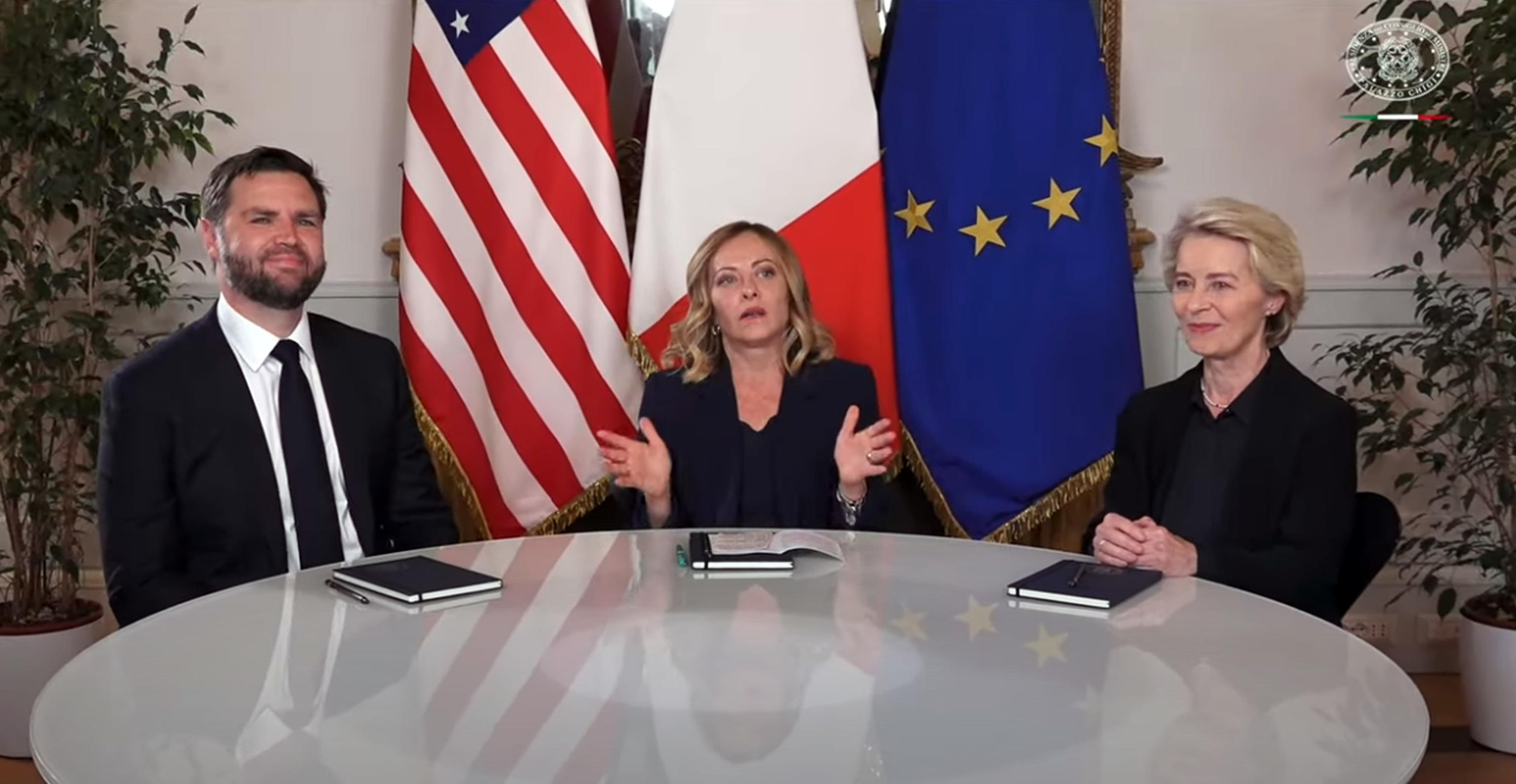 Vance-Meloni-von-der-Leyen