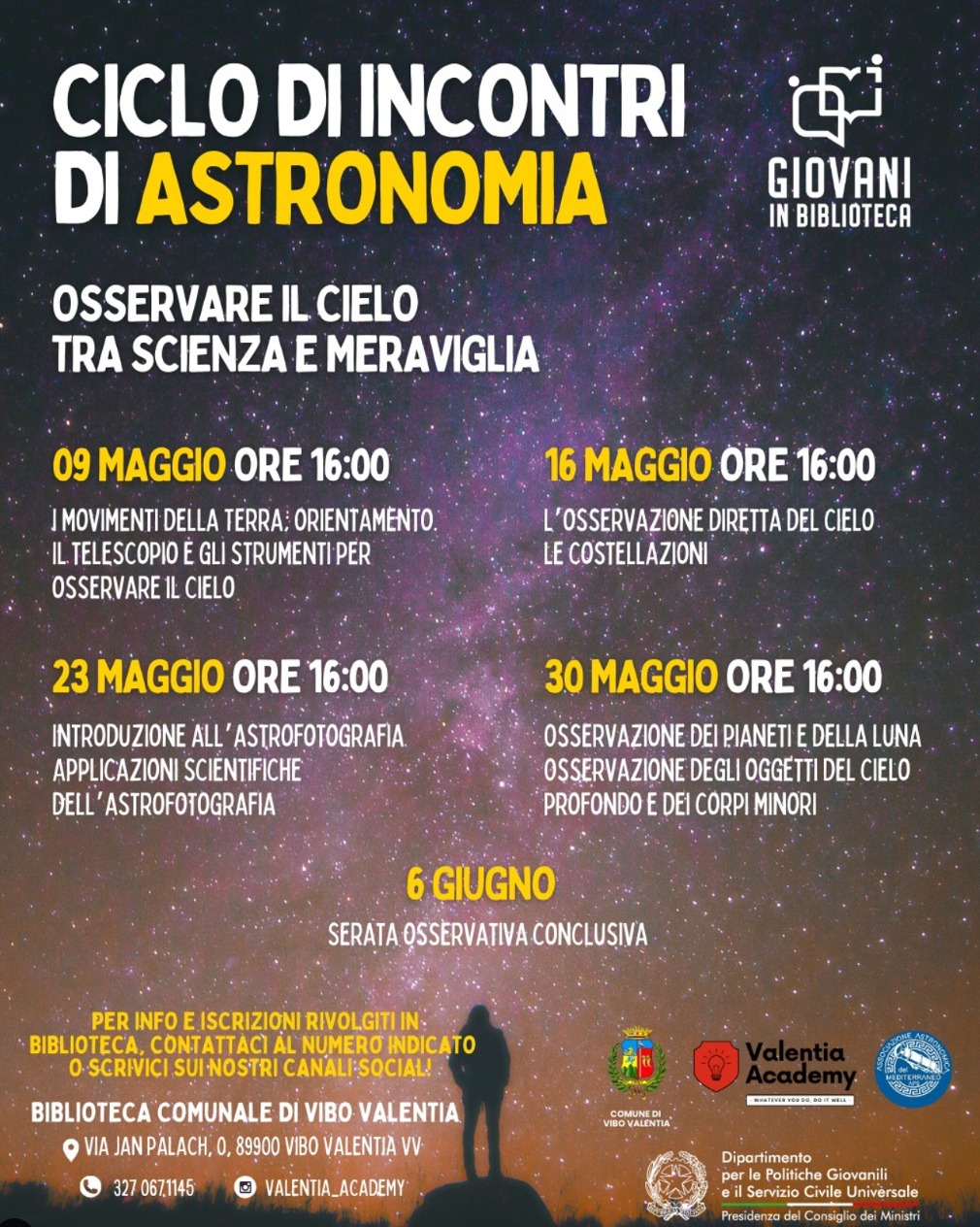 Osservare il cielo tra scienza e meraviglia
