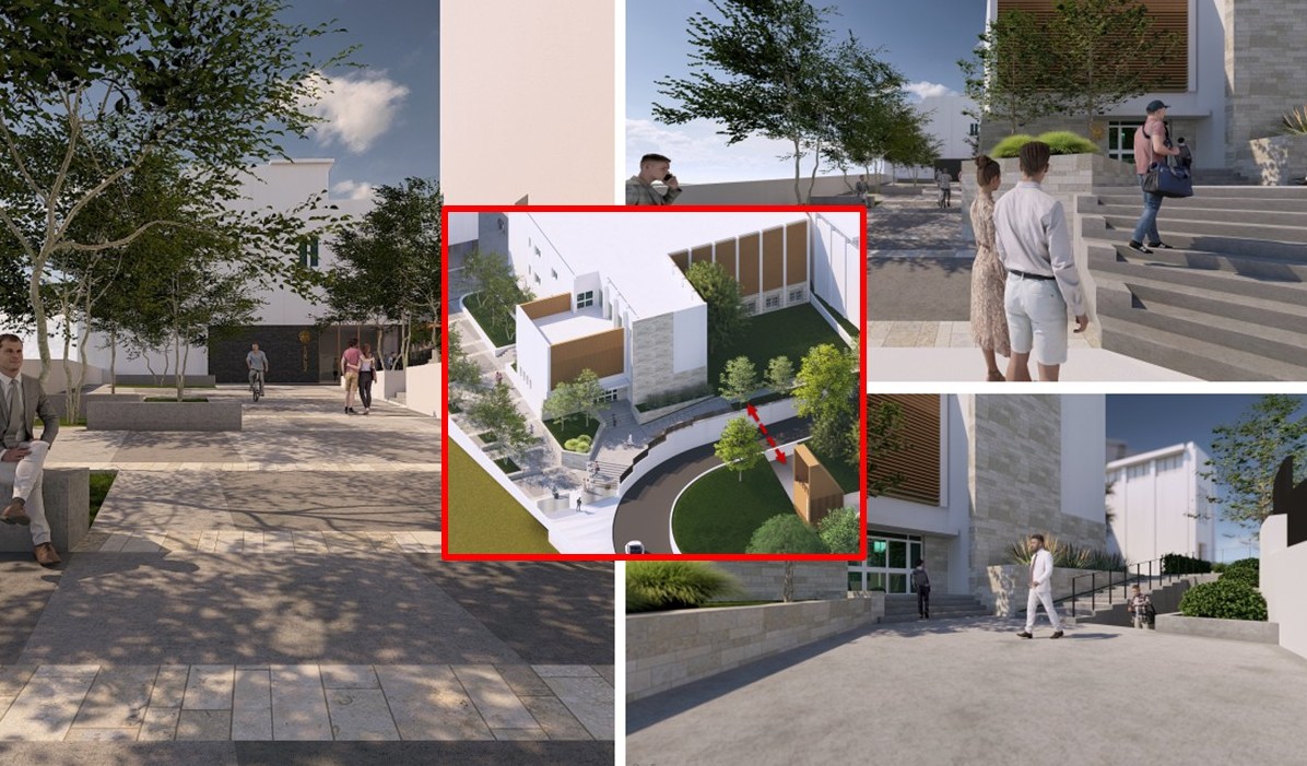 campus universitario reggio calabria rendering