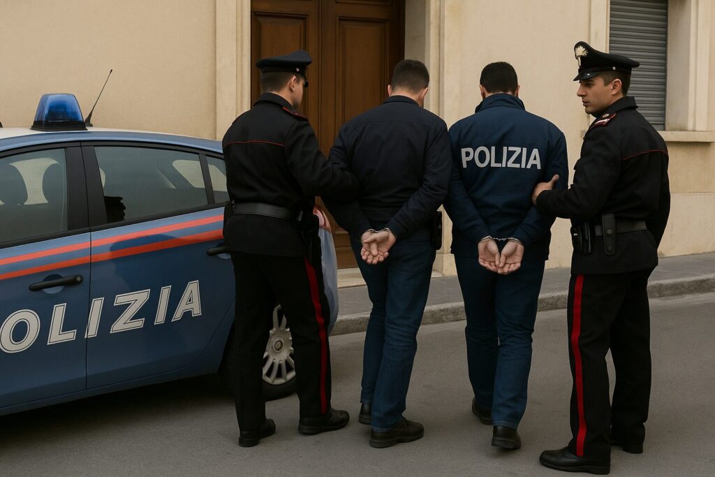 carabinieri arrestano polizia