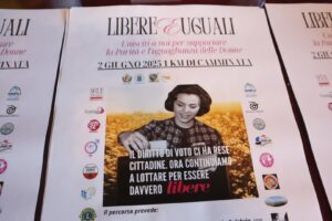 conferenza di presentazione della marcia delle donne del 2 giugno