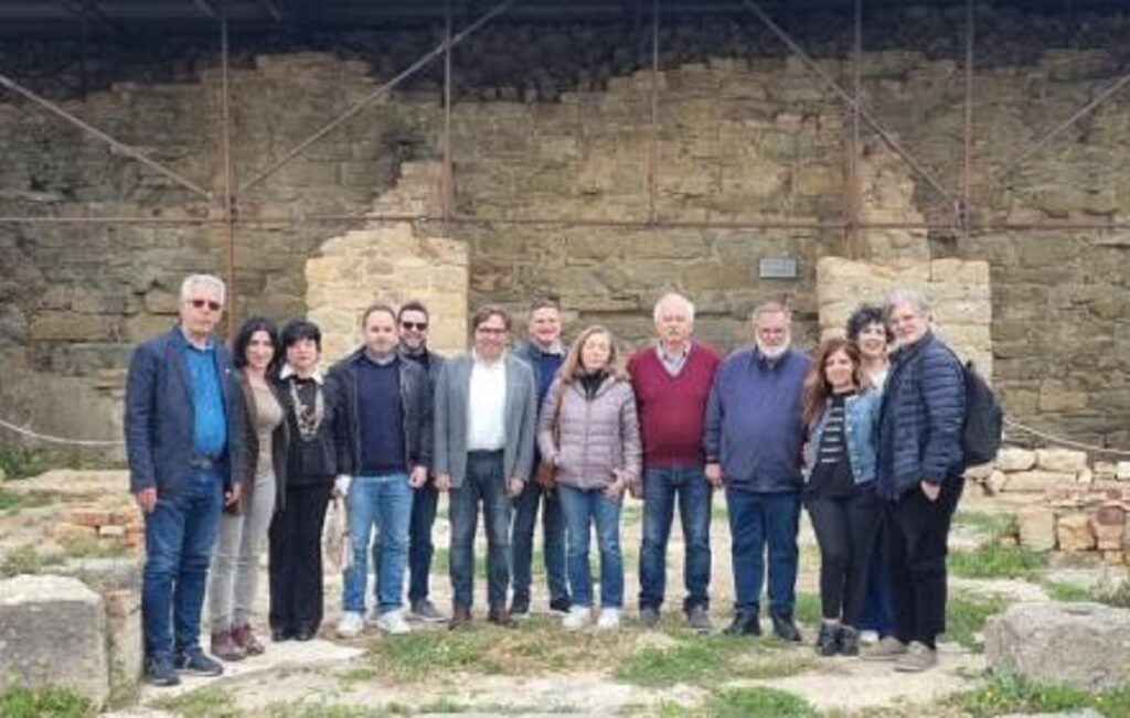 consegna lavori Teatro dell’antica città di Alesa