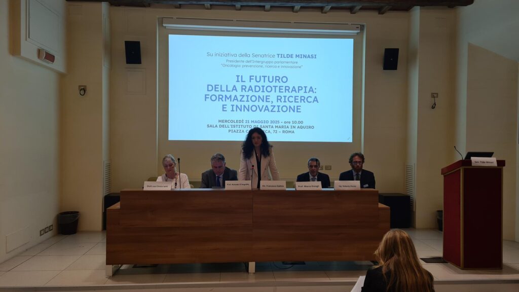 convegno Il futuro della radioterapia formazione, ricerca e innovazione