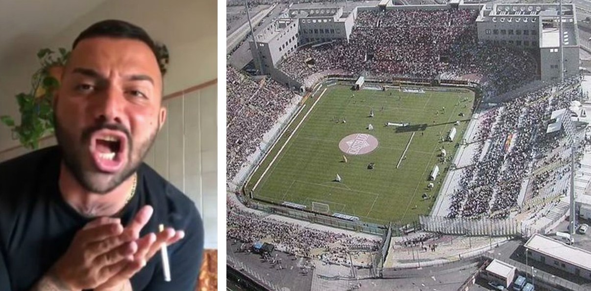 damiano er faina stadio messina dall’alto