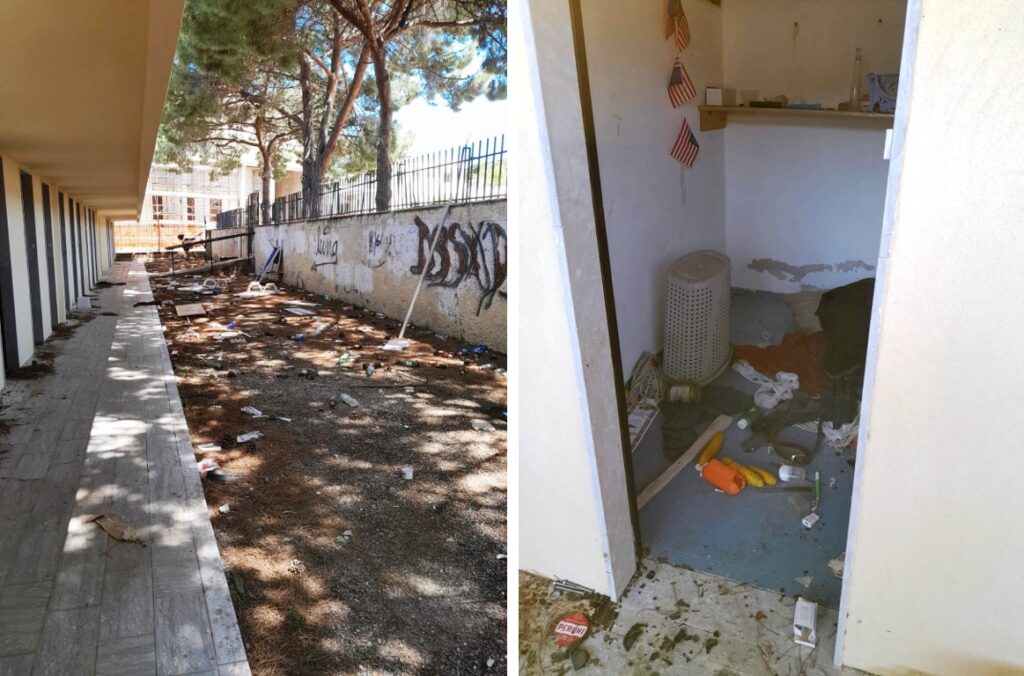 degrado lido comunale