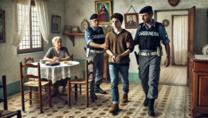 giovane arrestato in casa dai carabinieri