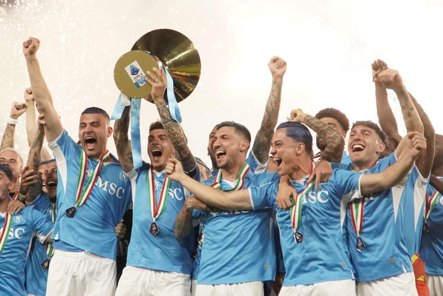 Napoli scudetto 2025 Di Lorenzo
