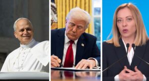 papa trump e meloni
