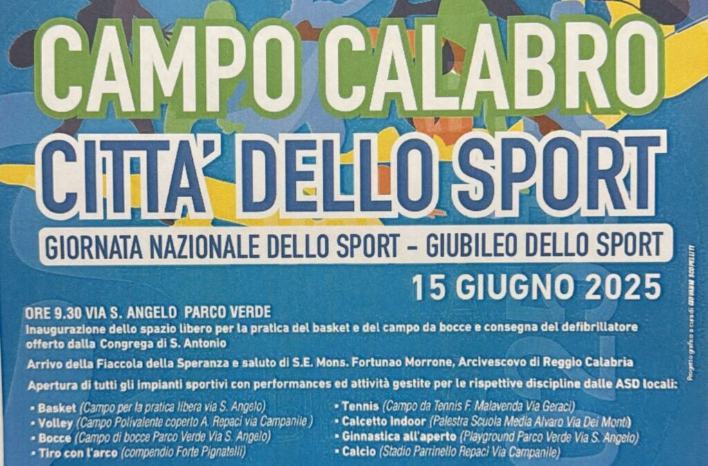 piano straordinario sport