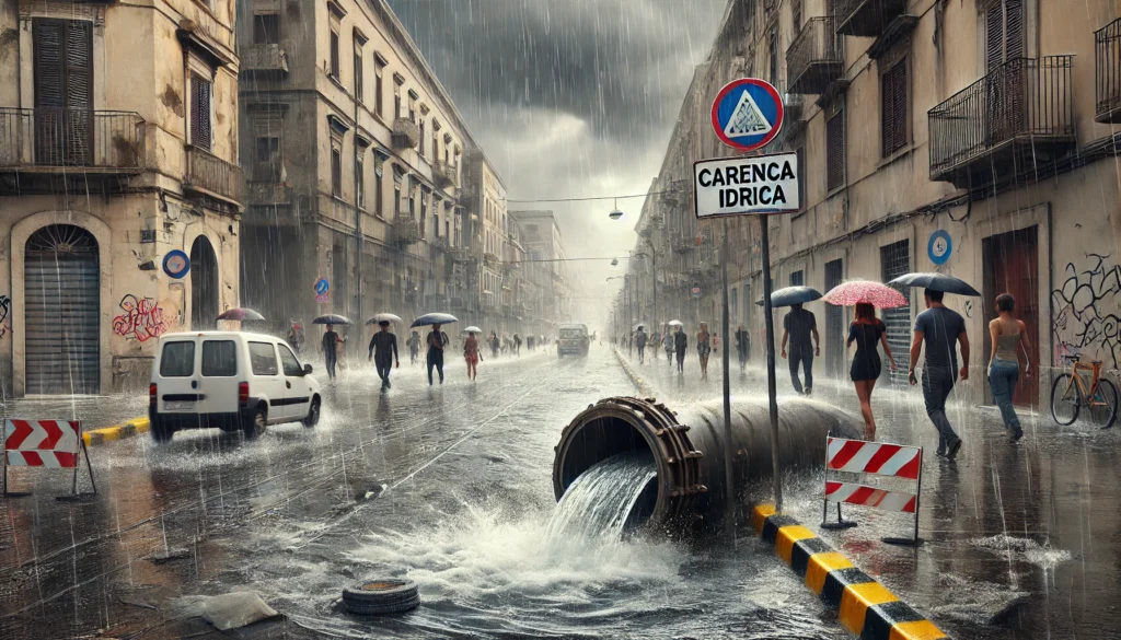 pioggia e perdite idriche