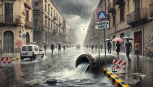 pioggia e perdite idriche