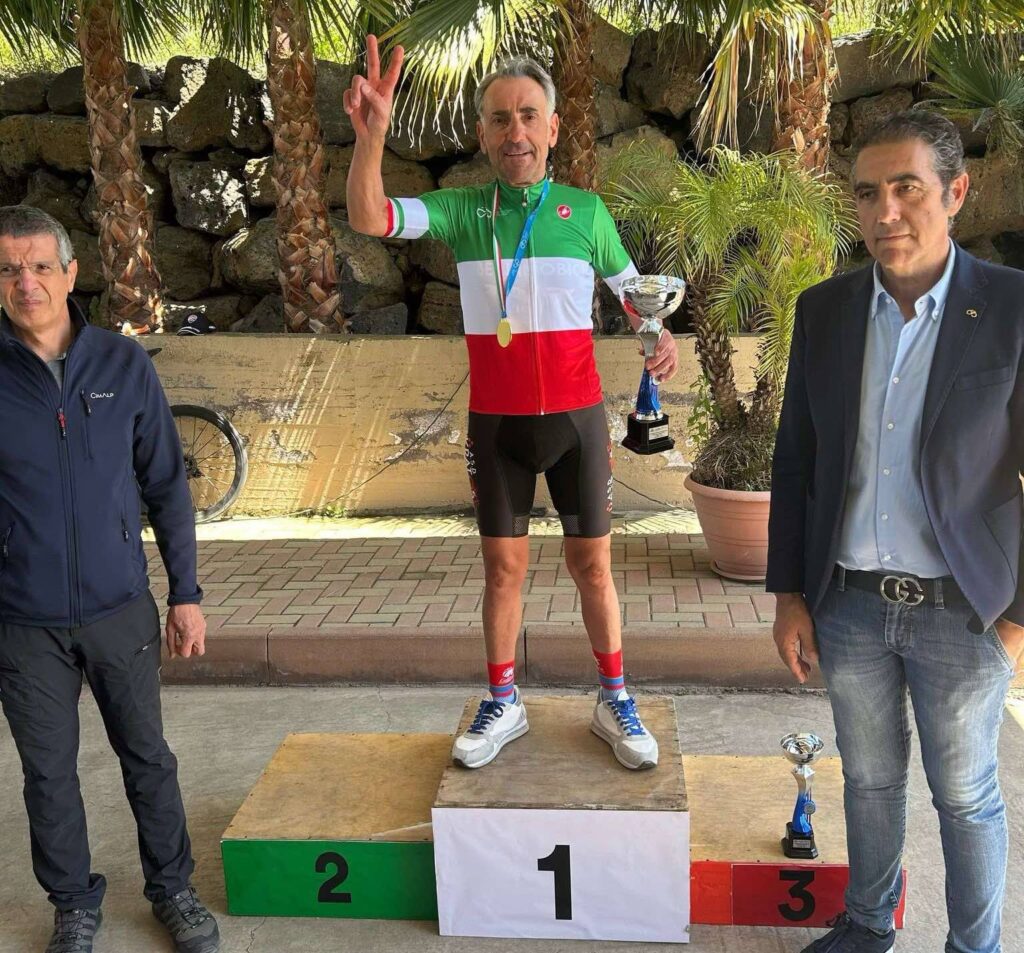 podio gara ciclistica catania