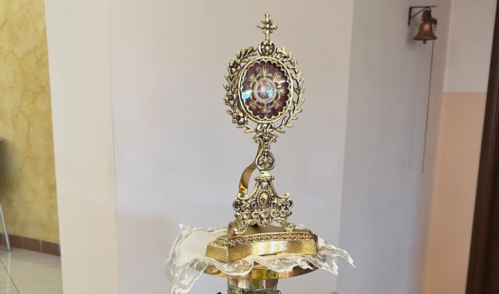 reliquiario di S.Giovanni Paolo II