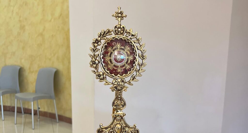 reliquiario di S.Giovanni Paolo II