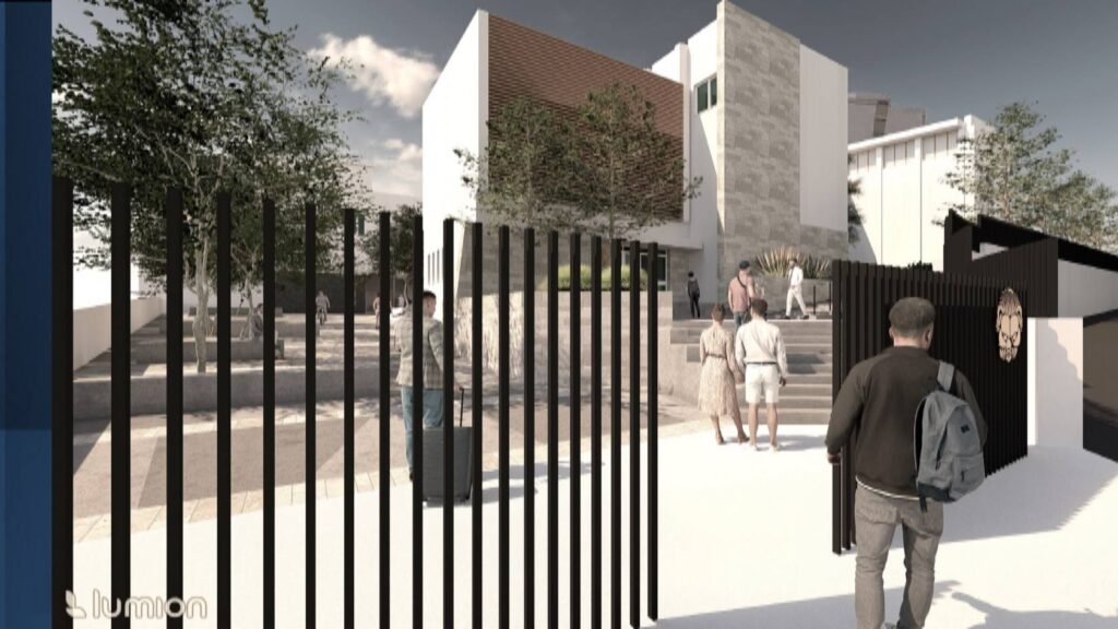 rendering campus universitario reggio calabria