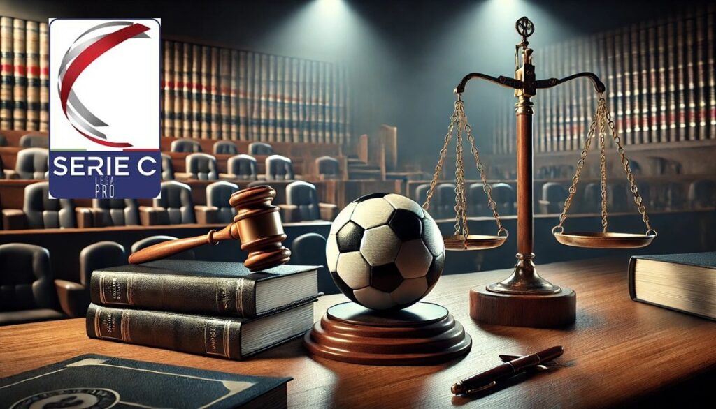 ripescaggi in serie c pallone di calcio e tribunale