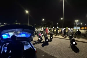 rissa polizia
