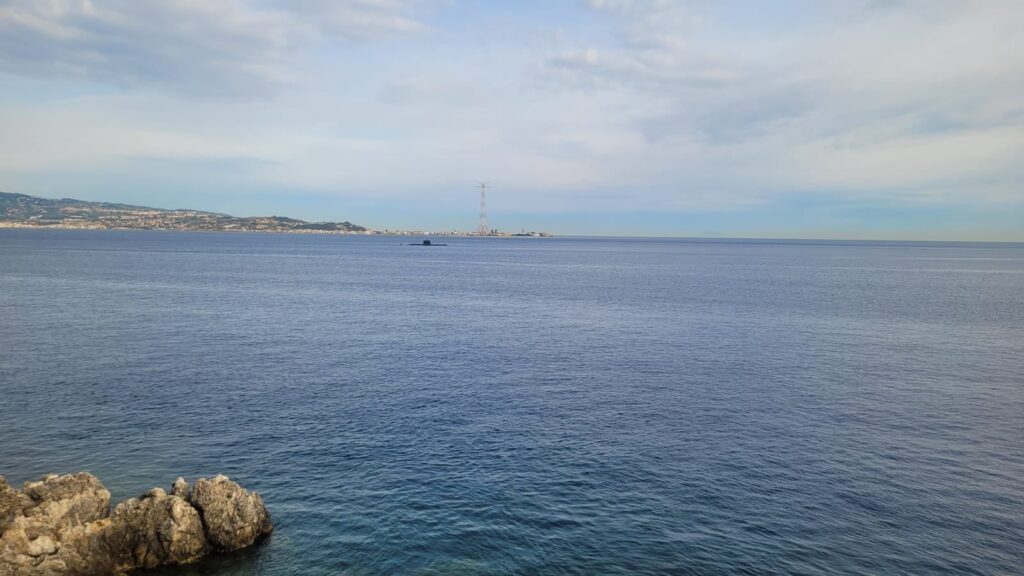 sottomarino stretto di messina