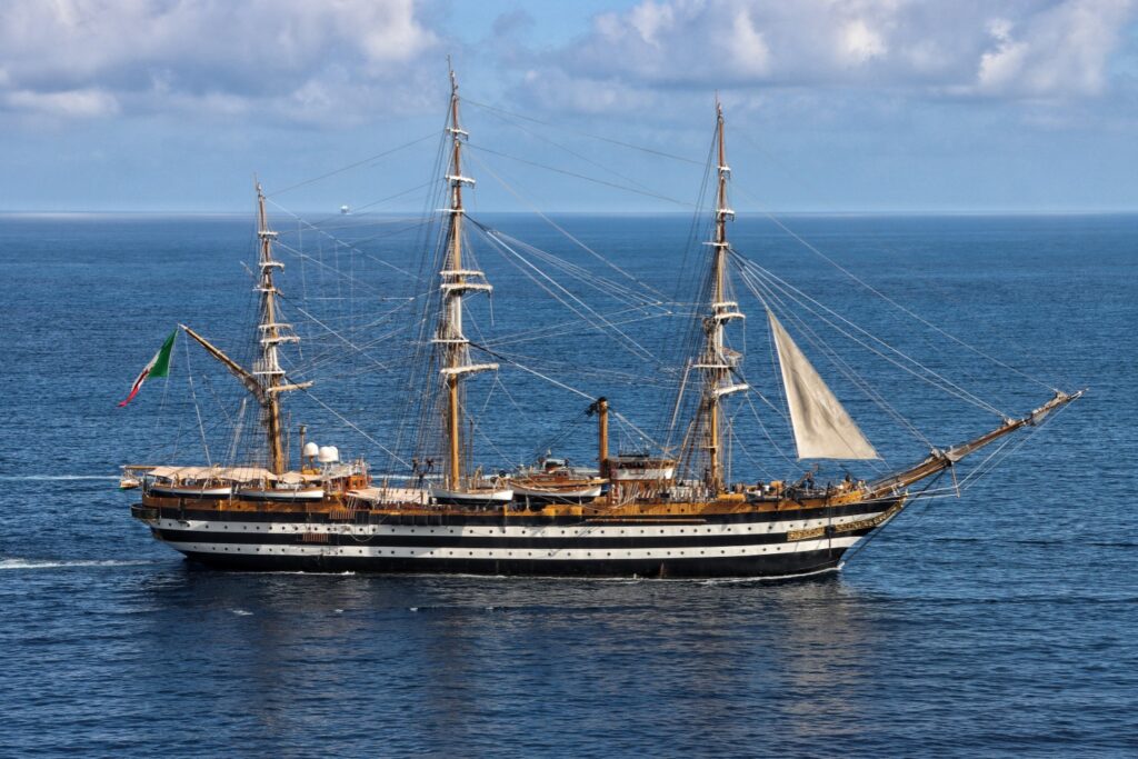 vespucci saluta reggio calabria e lo stretto