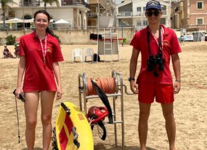sevizio di salvataggio a mare
