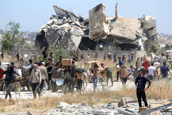 Aiuti umanitari Striscia di Gaza