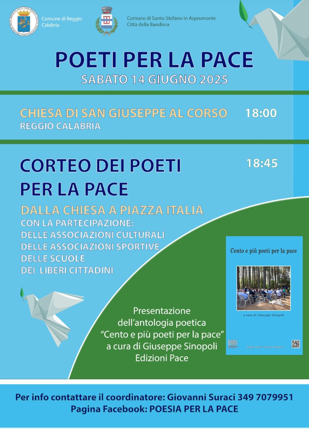 Corteo dei poeti per la pace