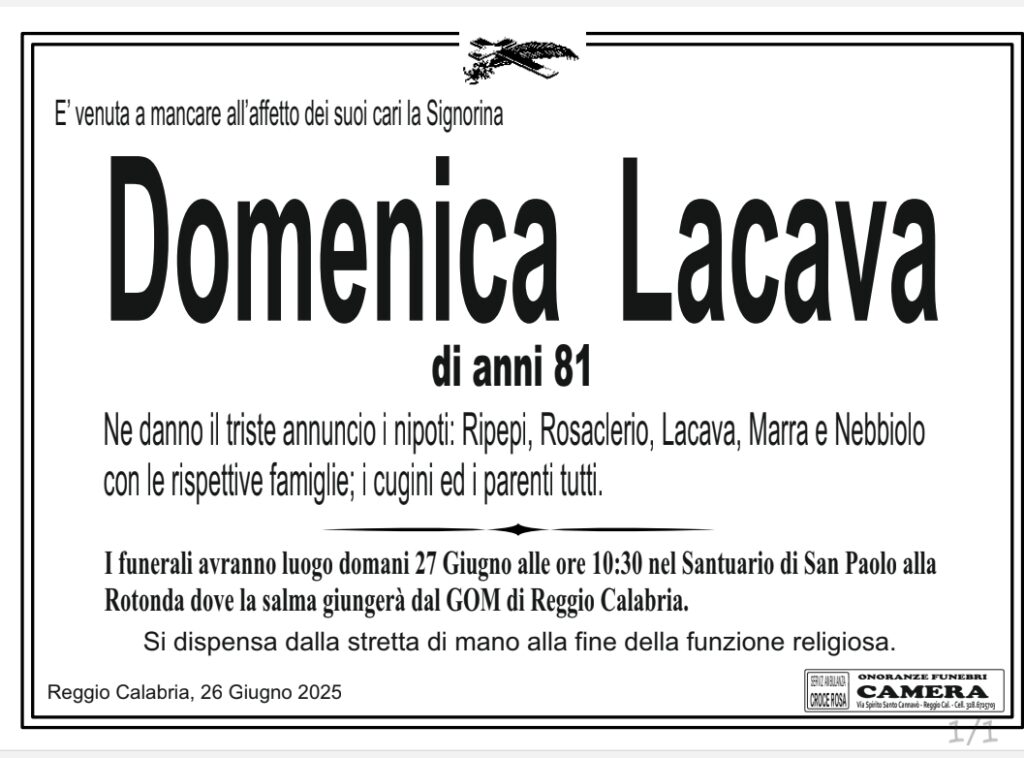 Domenica Lacava