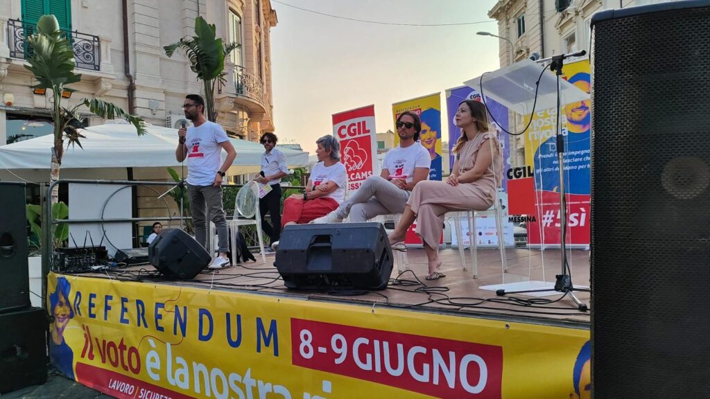 Evento referendum Messina